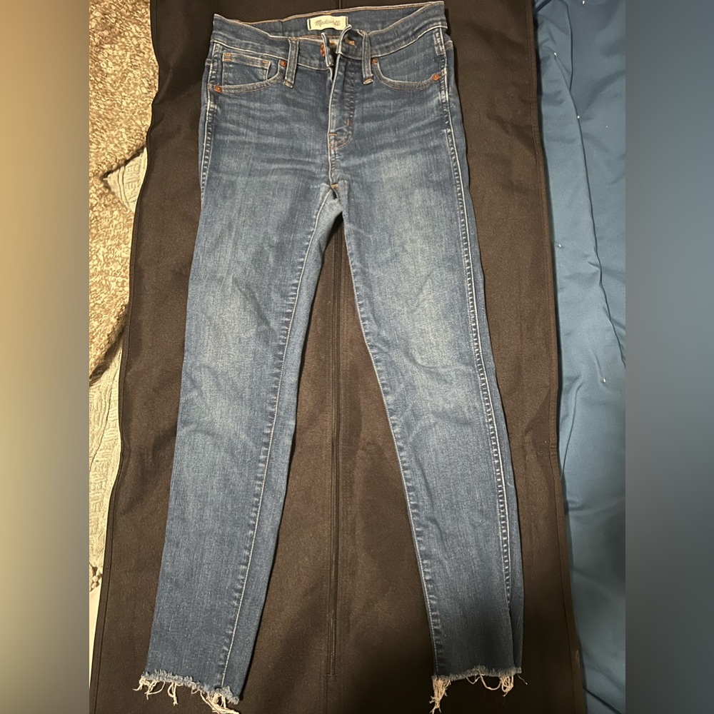 Madewell highrise skinny jeans